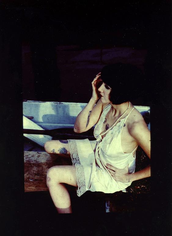 Female model photo shoot of Chelsea Chernobyl in False Creek