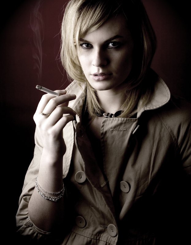 Female model photo shoot of Yvette Purser by RobEllis