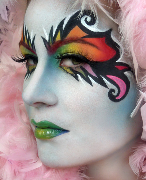 Female model photo shoot of Lymari Millot in Los Angeles, CA, makeup by Lymari Millot