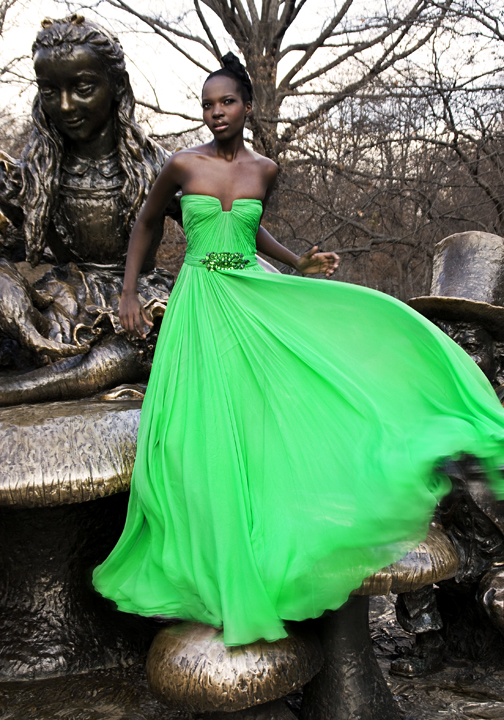 Male and Female model photo shoot of Jerris Madison and africana in Central Park, NY, wardrobe styled by J-Mad Wardrobe Styling