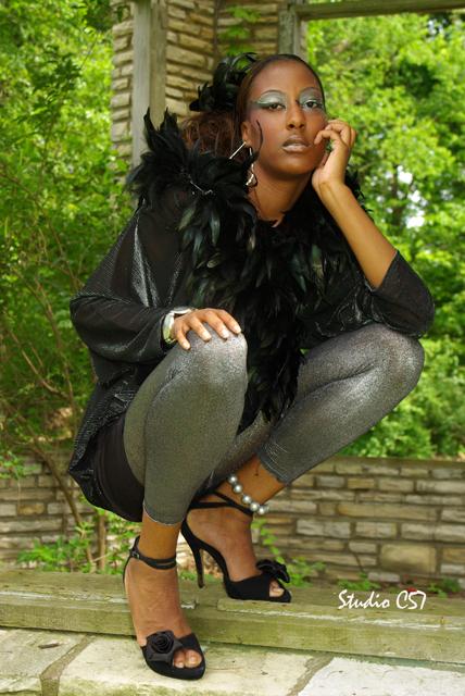 Female model photo shoot of Nicorra S McKinzie in Saint Louis