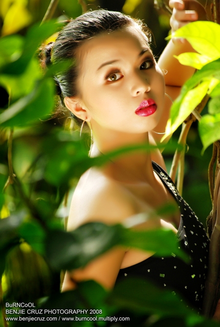 Female model photo shoot of moniqueruiz08 in la mesa eco park quezon city