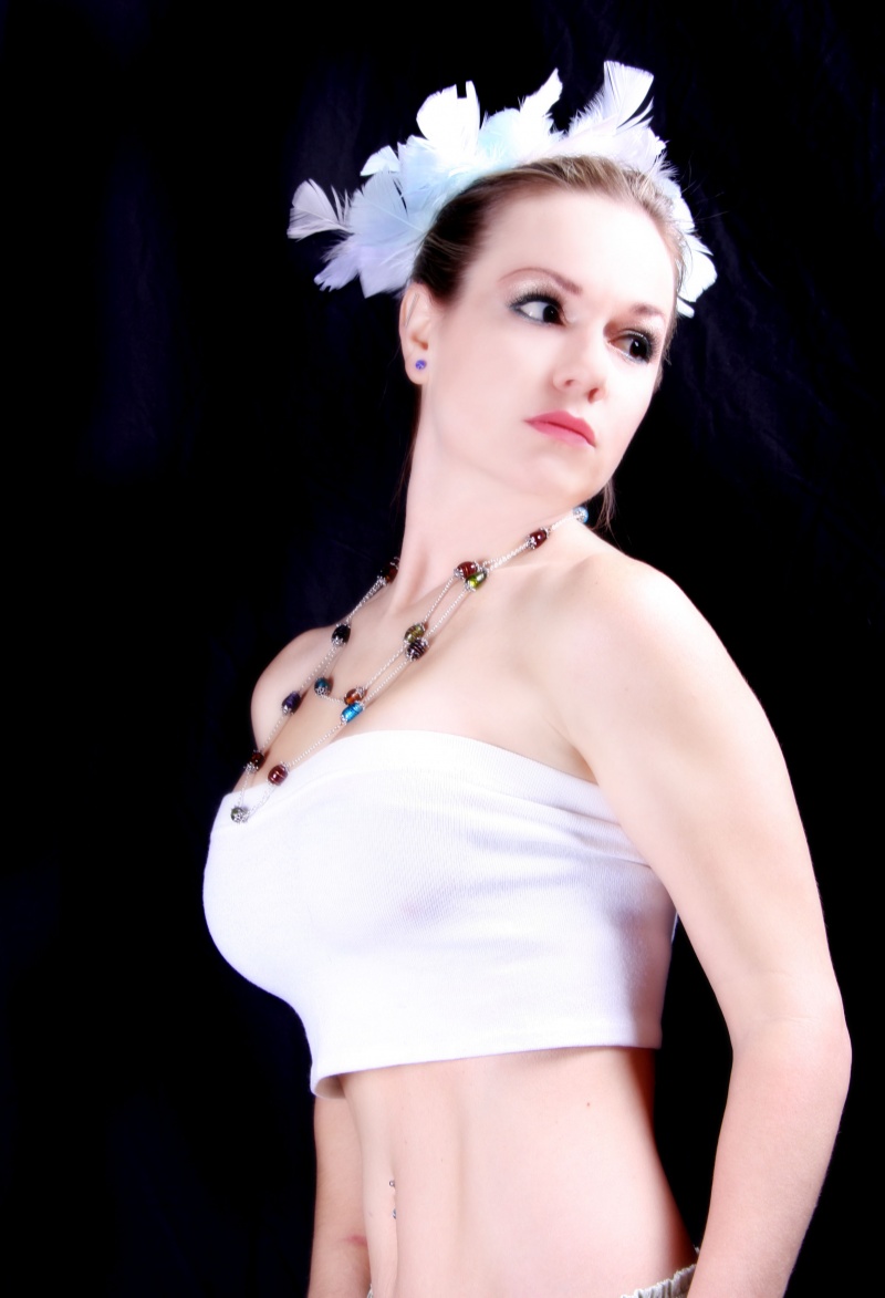 Female model photo shoot of TawnyLynn by TNegri photography, makeup by Make-Up By TrishaDee