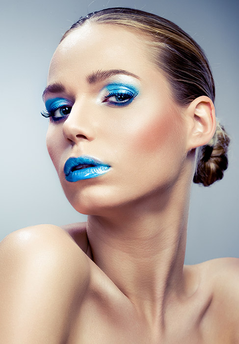 Female model photo shoot of STORM make-up artist