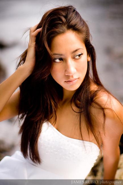 Female model photo shoot of Kanoe Ishibashi by James Rubio Photography in Big Island
