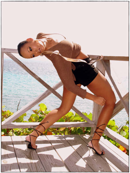 Female model photo shoot of Caymanite