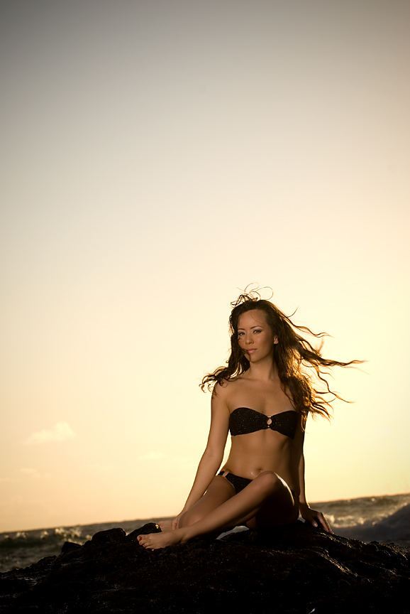 Female model photo shoot of Maya Michell by Maxx Shots in O'ahu Hawaii