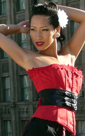 Female model photo shoot of Phoenix Taylor, wardrobe styled by Madison Avenue