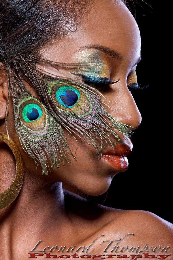 Female model photo shoot of LeVeLs by Leonard Thompson, makeup by Nedra J
