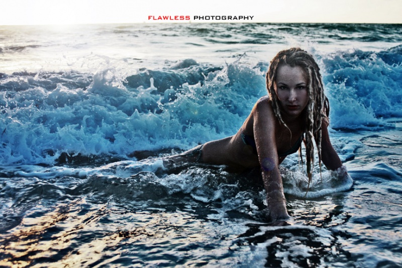 Female model photo shoot of Lauren Carina  by BKLYNX in South Beach