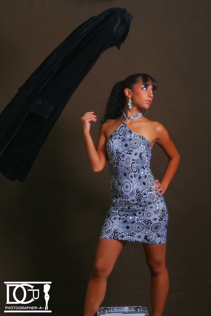 Female model photo shoot of sexxy g clothing co by Photographer  A in DCP Photography studio shoot