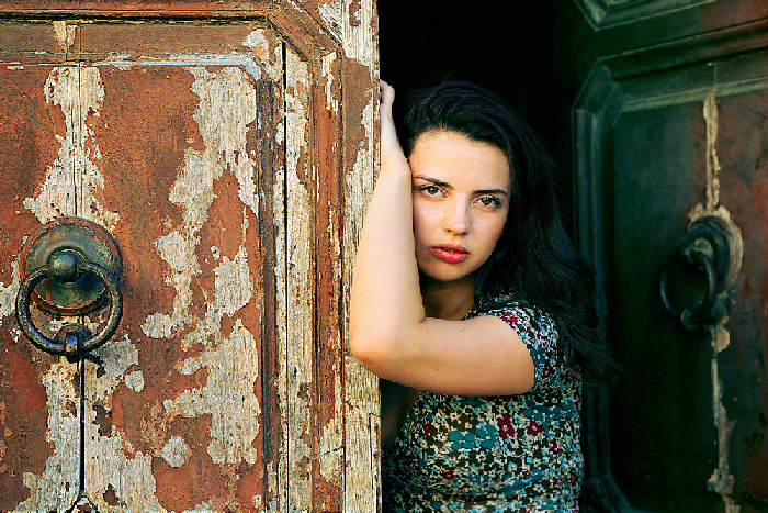 Female model photo shoot of irynaspagna in Ischia di Castro, Italy