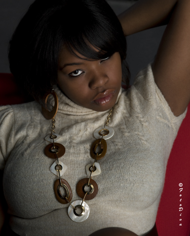 Female model photo shoot of Aja Mahogany by FotoDiva Photography