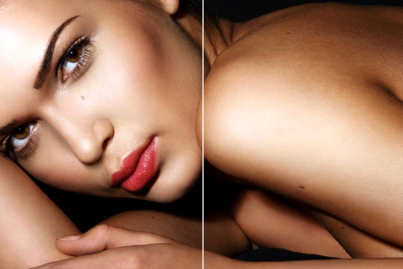 Female model photo shoot of Camilla Sauvell, makeup by Kris Bacani