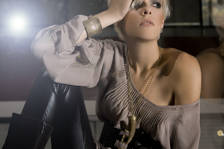 Female model photo shoot of Jocelyn Harris by Olga Schleicher, makeup by Rachel Wei