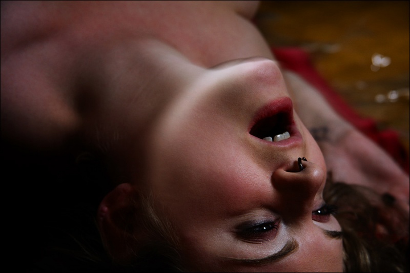 Female model photo shoot of da lil izzy by aeric meredith-goujon and aeric mg II in NYC