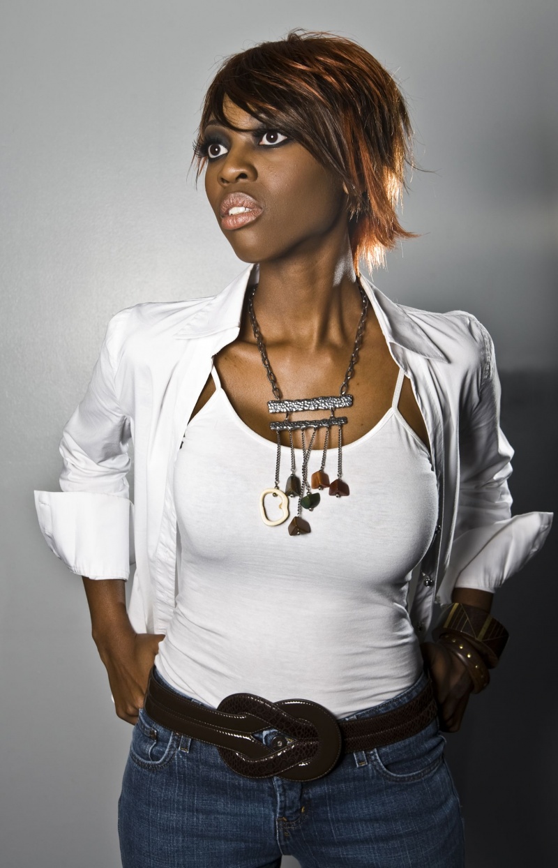 Female model photo shoot of makeupbykyra and Lisa Edouard, hair styled by N-gozi