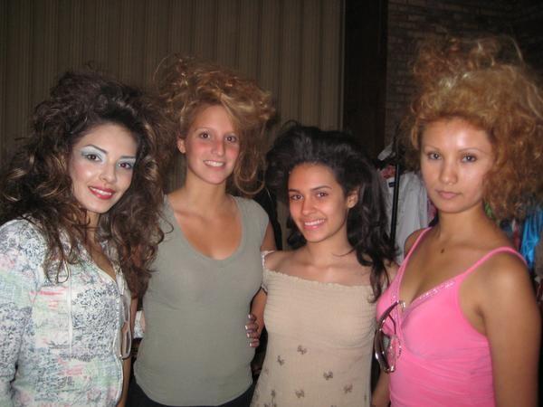 Female model photo shoot of Heather Rae Hair in Ceviche Fashion Show