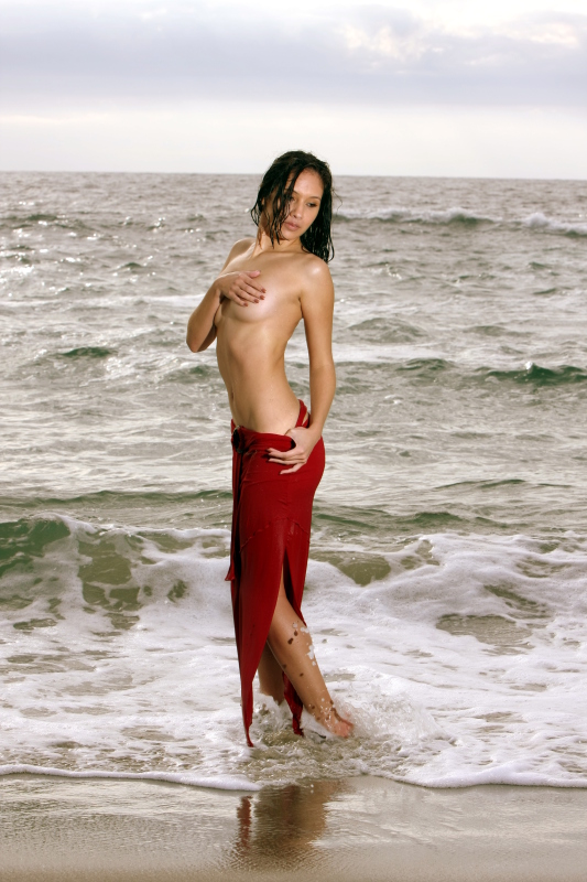 Female model photo shoot of Nia Rene in Laguna Beach