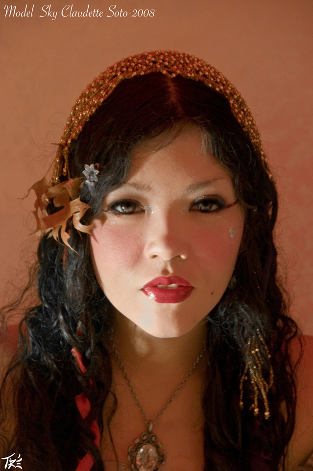 Female model photo shoot of Goddess Sky Claudette in Private Loft NYC