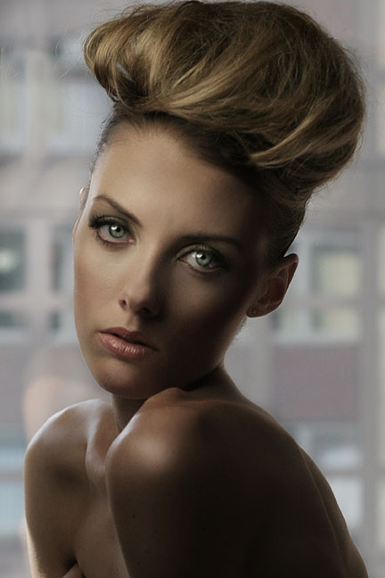 Female model photo shoot of Makeup Heather Wilson