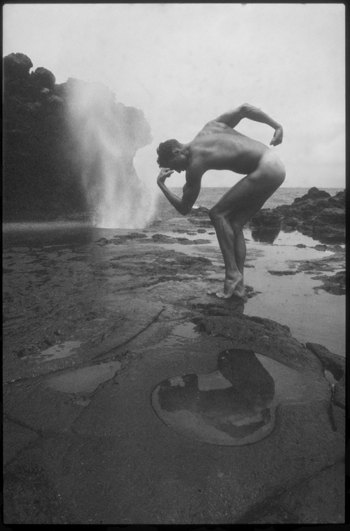 Male model photo shoot of Thomas DeSoto in blowhole ,..Hawaii,...Infinite big is as important as infinite small,..