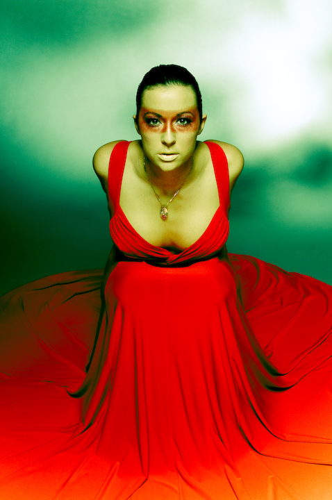 Female model photo shoot of JJCro by Kelvin Lloyd, makeup by Andrayah