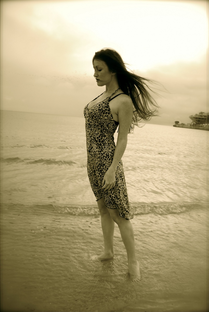 Female model photo shoot of Linda Hines by Photostationfl Studio in St. Pete Pier Beach