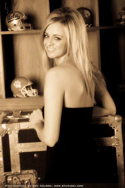Female model photo shoot of ChantillyLace in Jared Allen's Sports Bar & Grill