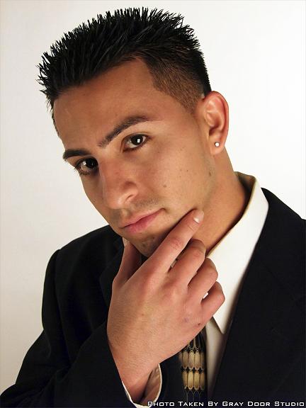 Male model photo shoot of Rodrigo_V by Gray Door Studio, makeup by Giselle Santana