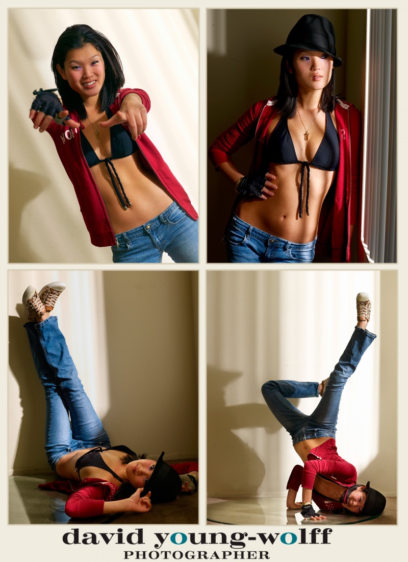 Female model photo shoot of Michelle Sim by David Y-W in North Hollywood