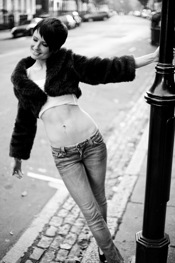 Male and Female model photo shoot of Pawel Chabalowski and J Marie Cooper in LONDON