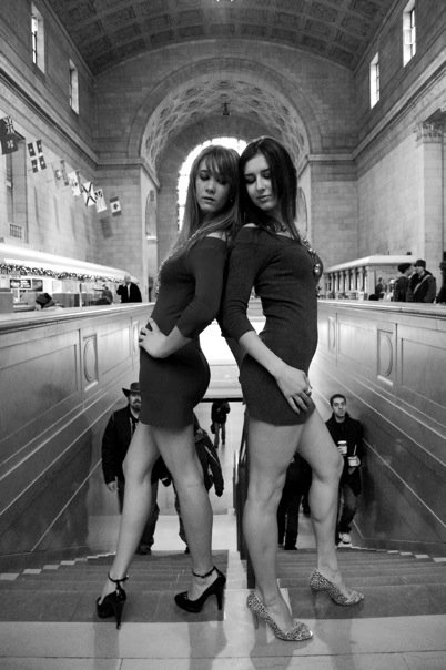 Female model photo shoot of Melissa Cpt and Irada Chique by NipponKogakuEye in Union Station