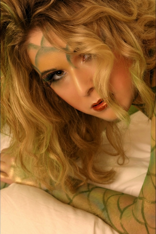 Female model photo shoot of svetlana makeup artist