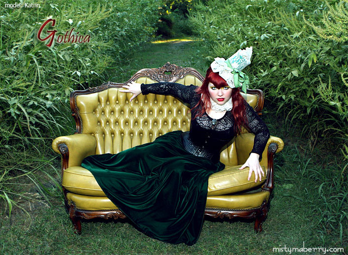 Female model photo shoot of Gothica by Misty Dawn Maberry