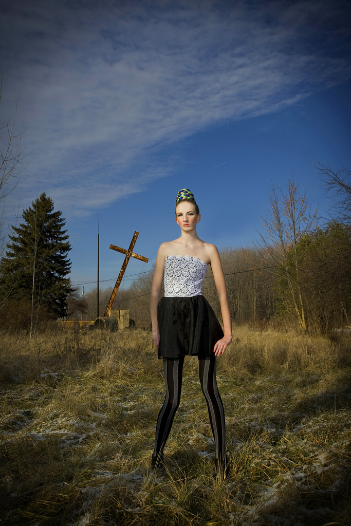 Female model photo shoot of ali pace is a designer and Michelle McDonald by Lauren Loncar, makeup by Fierce About Face