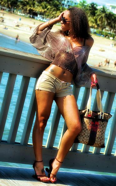 Female model photo shoot of MEDaLLiOn by JNAWSH Photography in Deerfield, FL