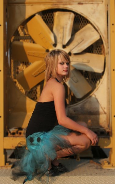 Female model photo shoot of Elizabeth Clark in Junkyard, Texas
