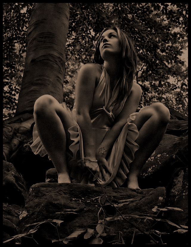 Female model photo shoot of MOE V in schenly park