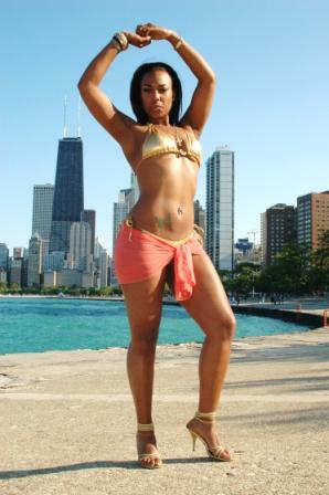 Female model photo shoot of brittney yana in North Avenue Beach, Chicago