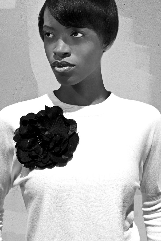 Female model photo shoot of AyeG in NY, hair styled by Latifah A, wardrobe styled by LPH