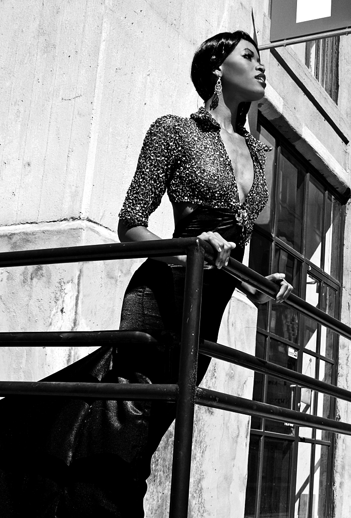 Female model photo shoot of AyeG in NY, hair styled by Latifah A