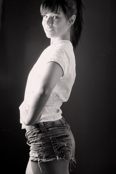 Female model photo shoot of FayeBaby in Grey Box Studio Stockport