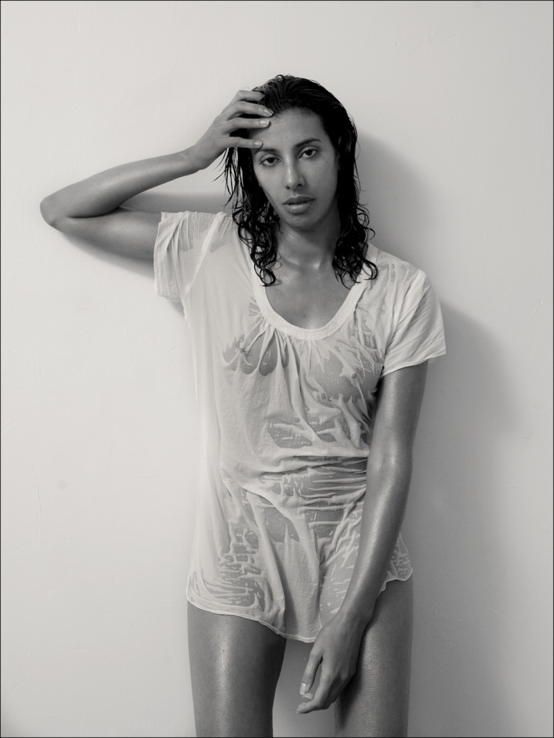 Female model photo shoot of Fatia Casa Le Cap Paris