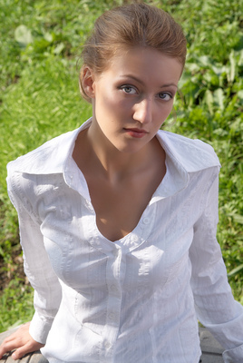 Female model photo shoot of AngelinaMironova