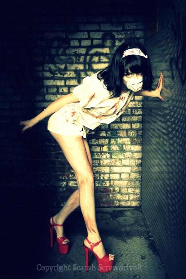 Female model photo shoot of CreepyLee by Scarah ScrewdriveR