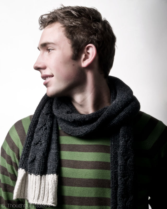 Male model photo shoot of Joshua H by DBartkowiak Photography in The Jones Factor Studio