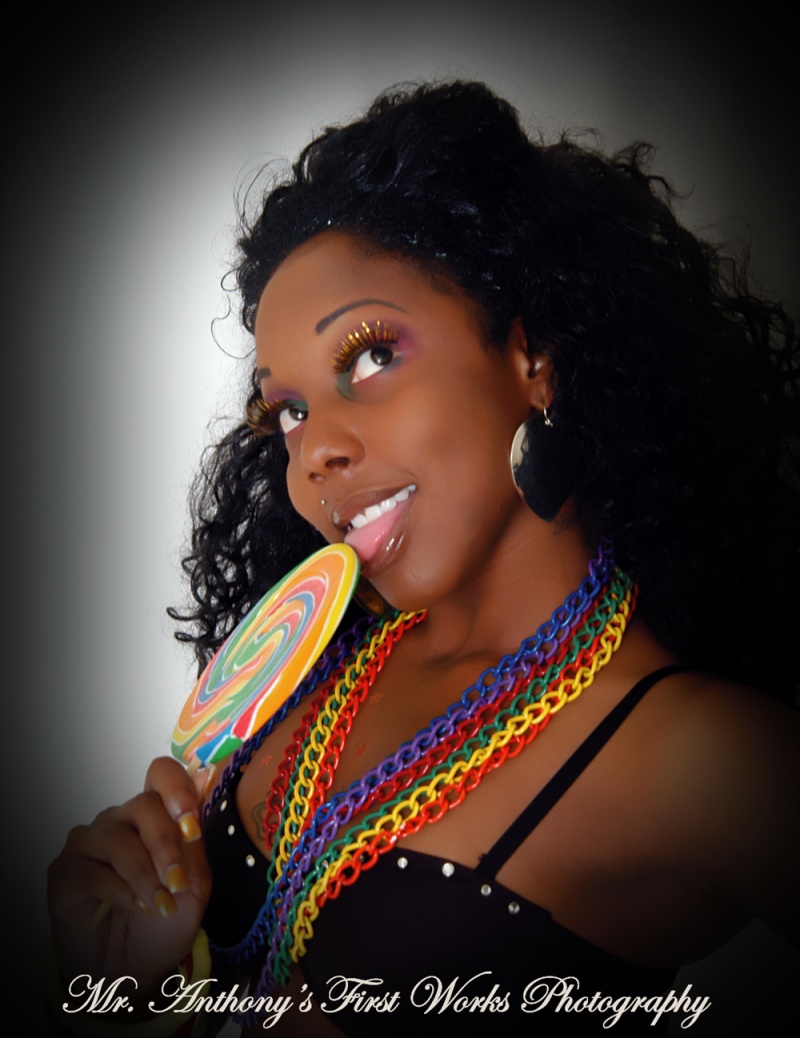 Female model photo shoot of CANDY BEE