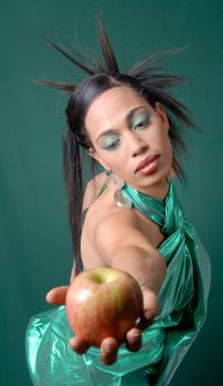 Female model photo shoot of Juici Juice