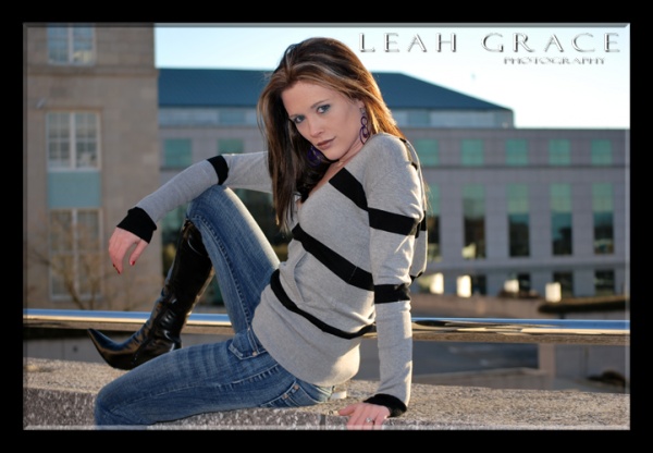 Female model photo shoot of Meagan Nikole by Leah Grace Photography